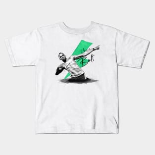 Usain bolt new arrivals t shirt kids